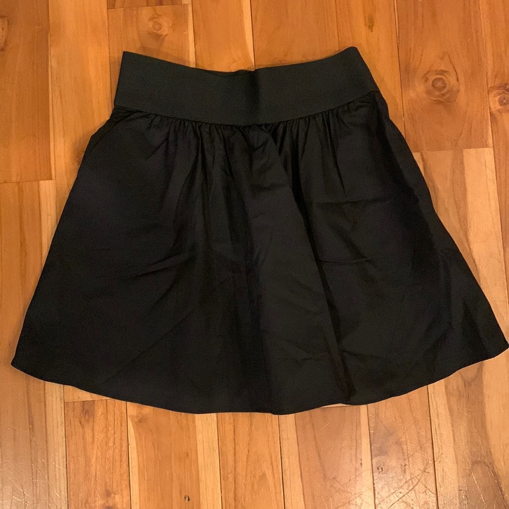 Express high-rise black skirt